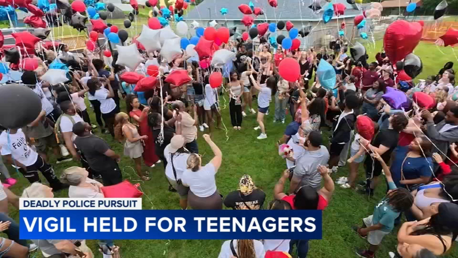 Emotional vigil for 3 students killed in crash on Ridge Pike in ...