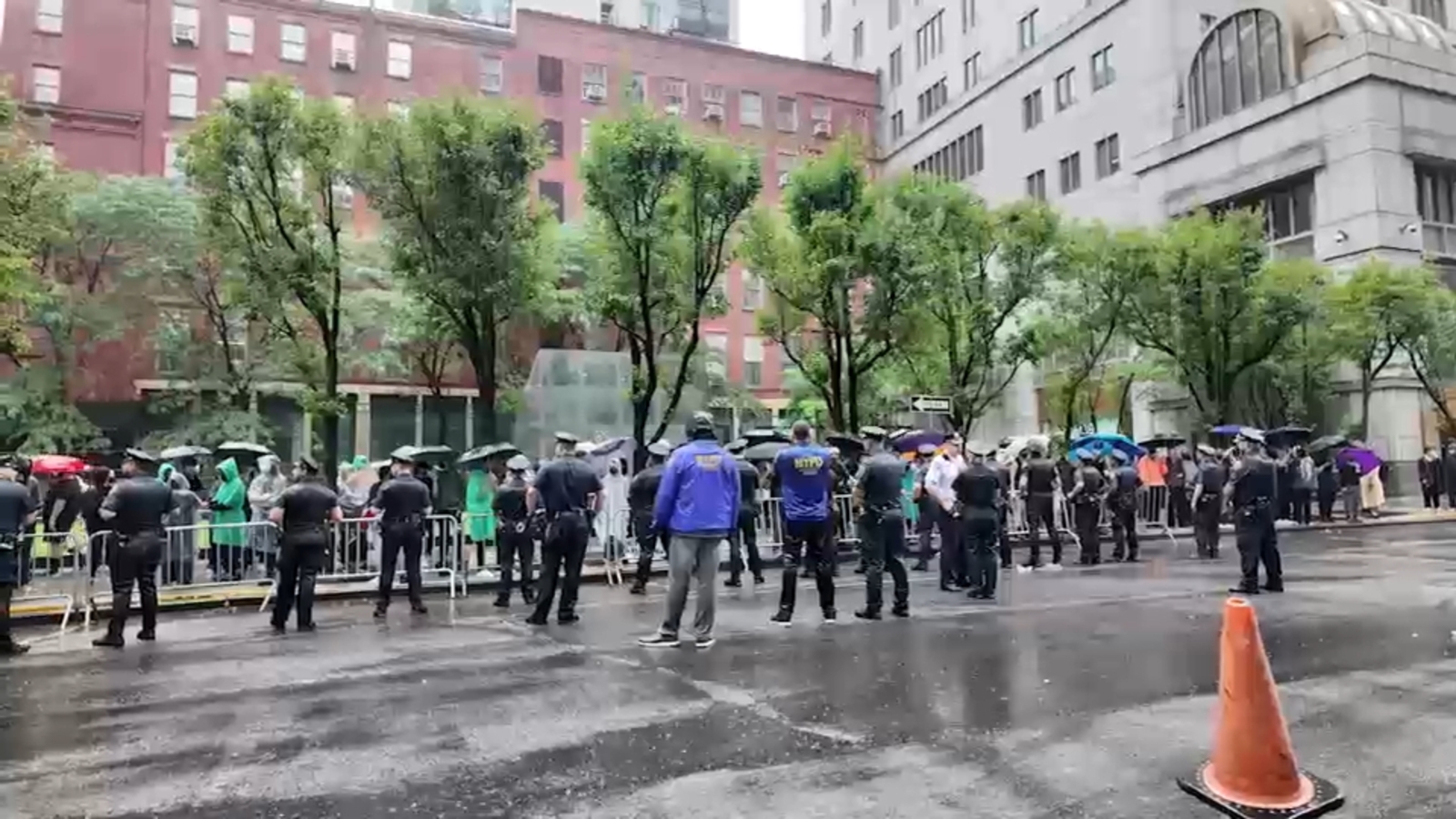 NYC Anti-ICE Protest at Federal Plaza Leads to Arrests