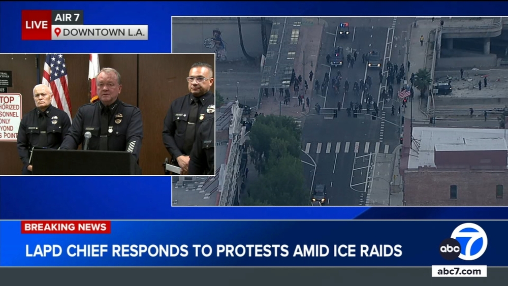 'Our officers are under attack,' LAPD chief says as protests continue