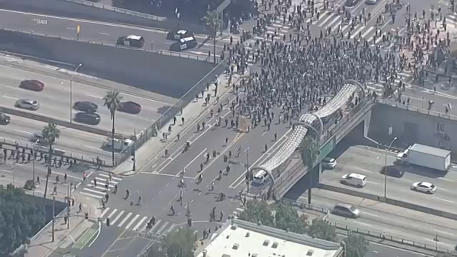 President Trump and Gov. Newsom clash over immigration protests