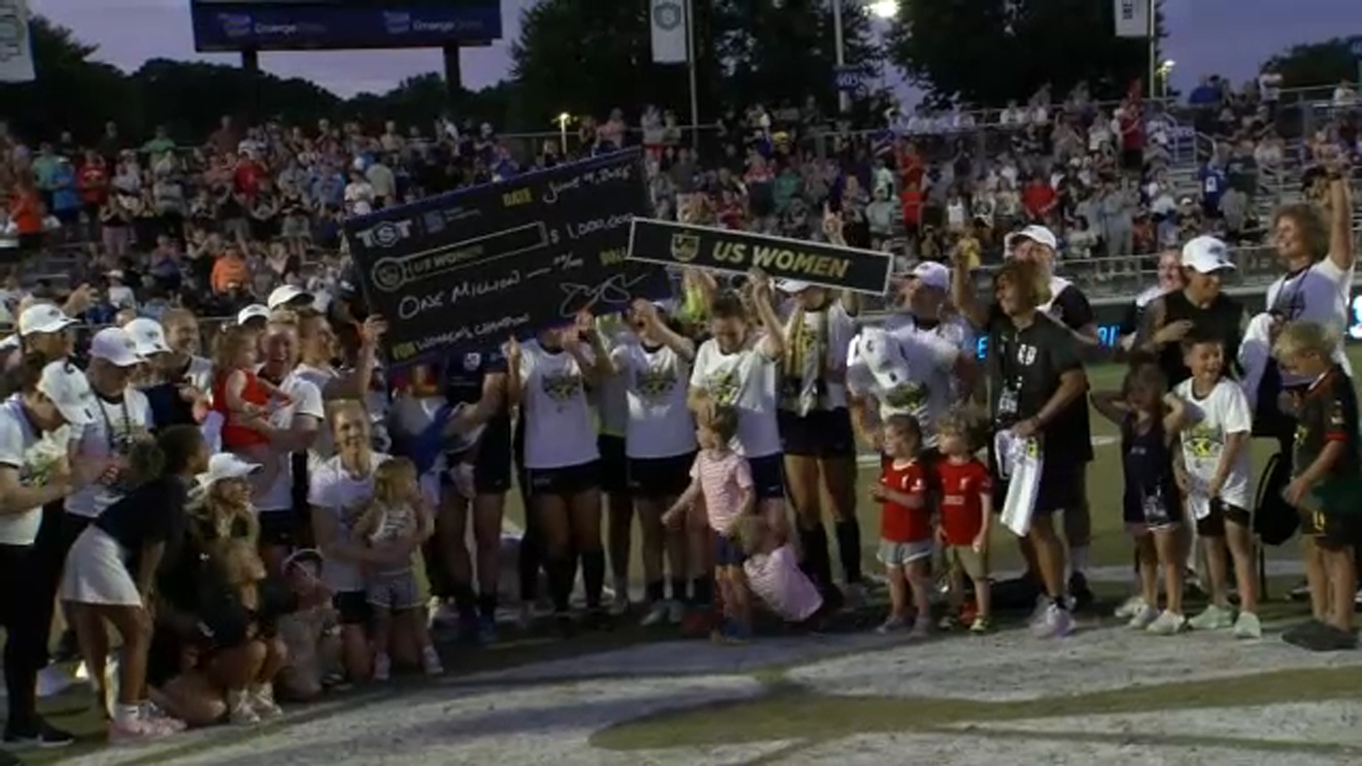TST: US Women, Bumpy Pitch men take home $1 million prizes