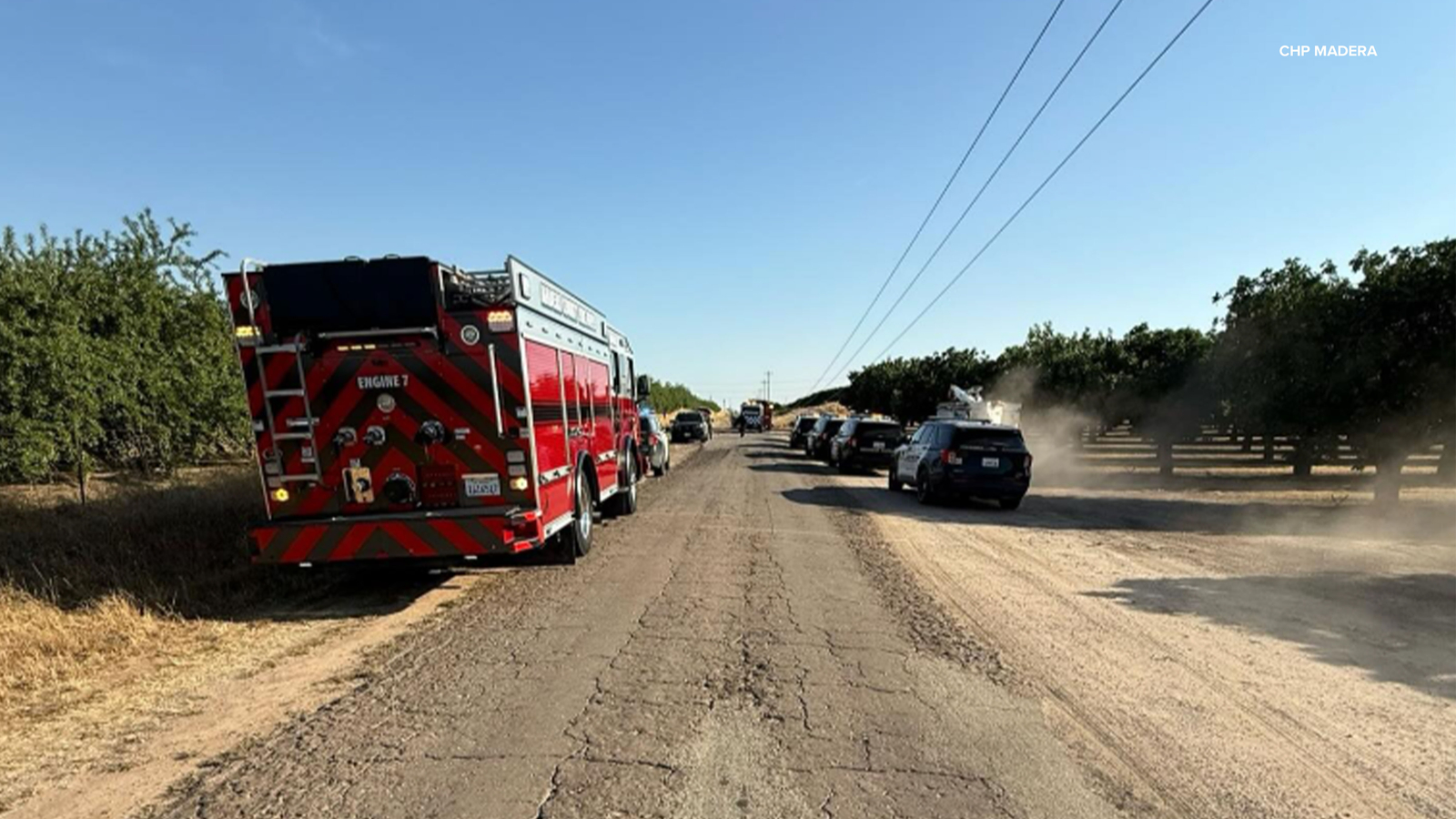 1 dead in solo car crash in Madera County, CHP says