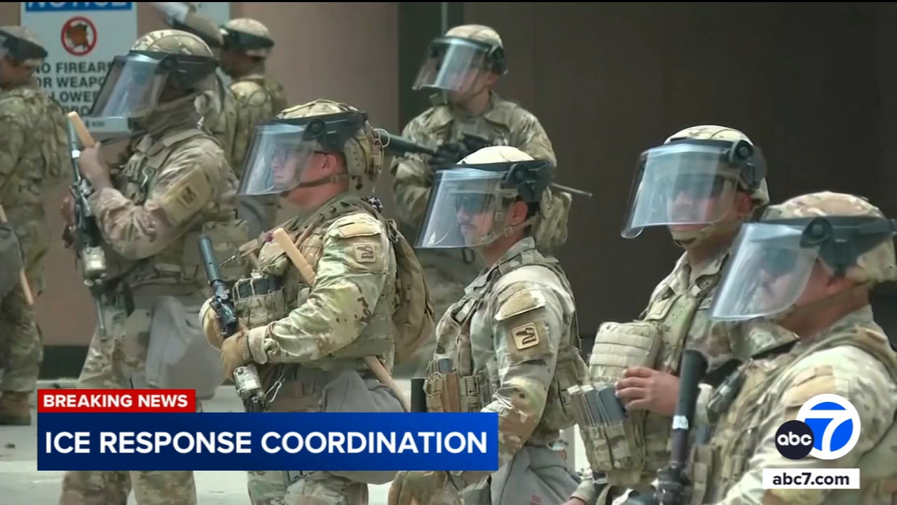 Who's in charge as military members enter LA? Here's what we know