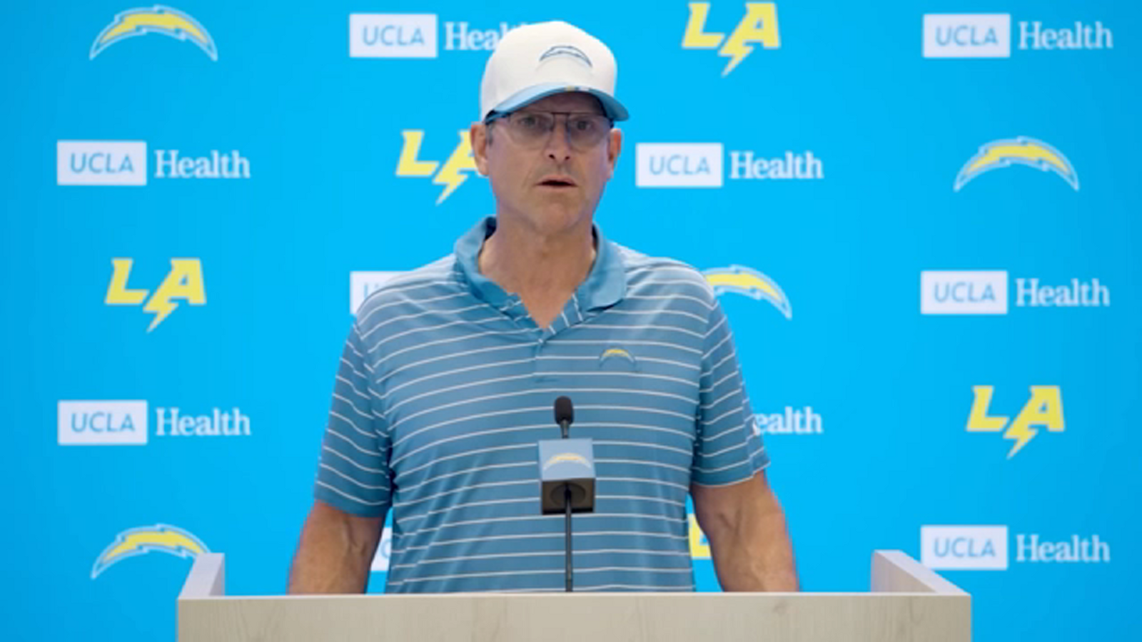 Chargers training camp in the Central Valley? Jim Harbaugh says, "I want to go to Fresno"