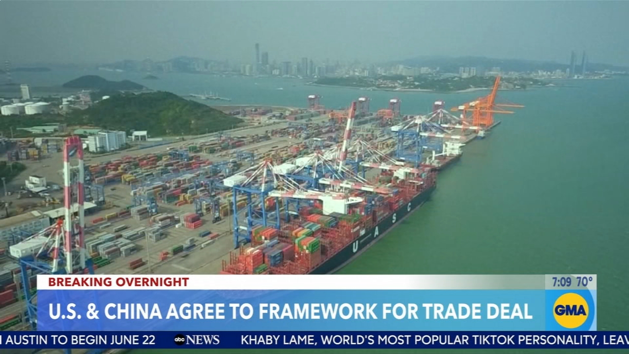 US-China trade deal: Trump says US gets rare earth minerals from