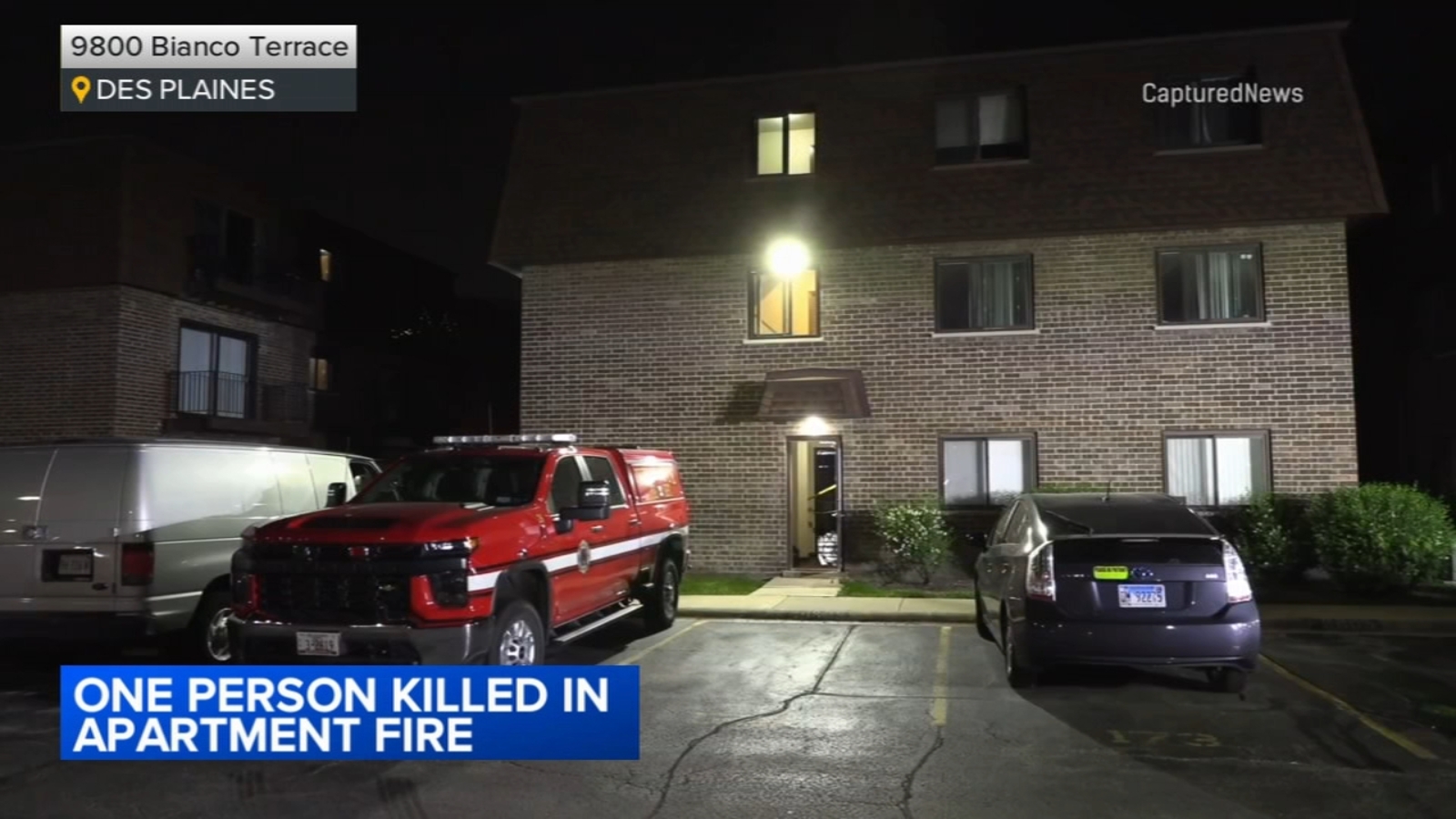 Man found dead after apartment fire on Bianco Terrace in unincorporated ...