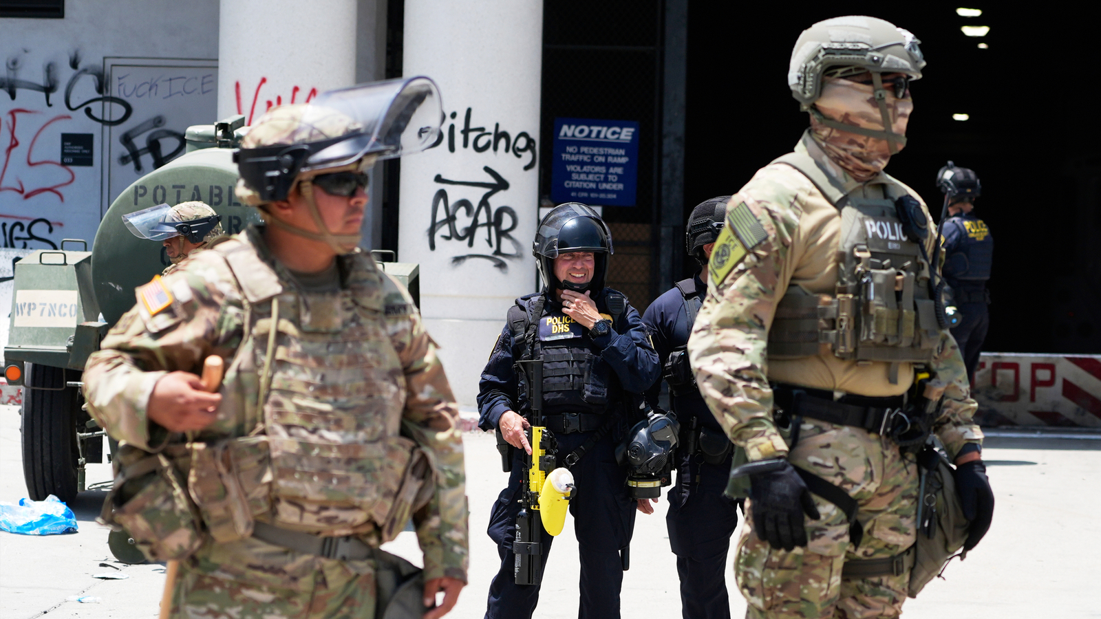Appeals court lets Trump keep control of National Guard troops deployment in LA