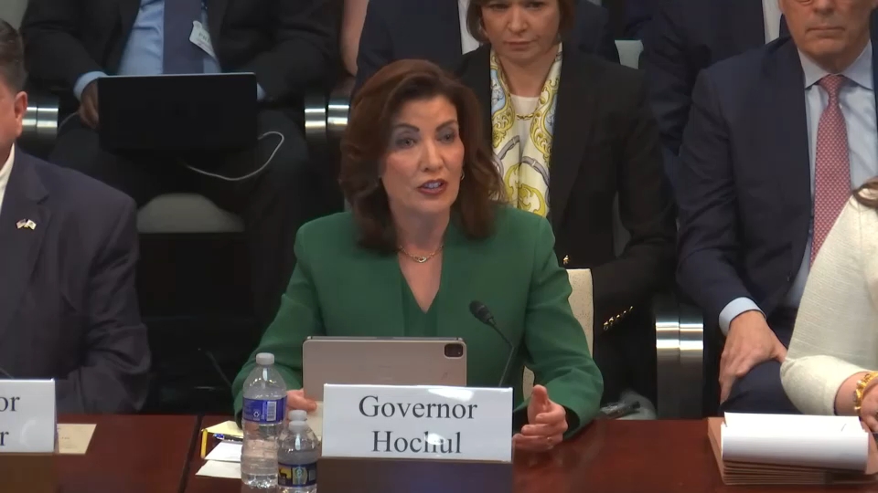 NY Gov. Hochul faces grilling on Capitol Hill over immigration law enforcement