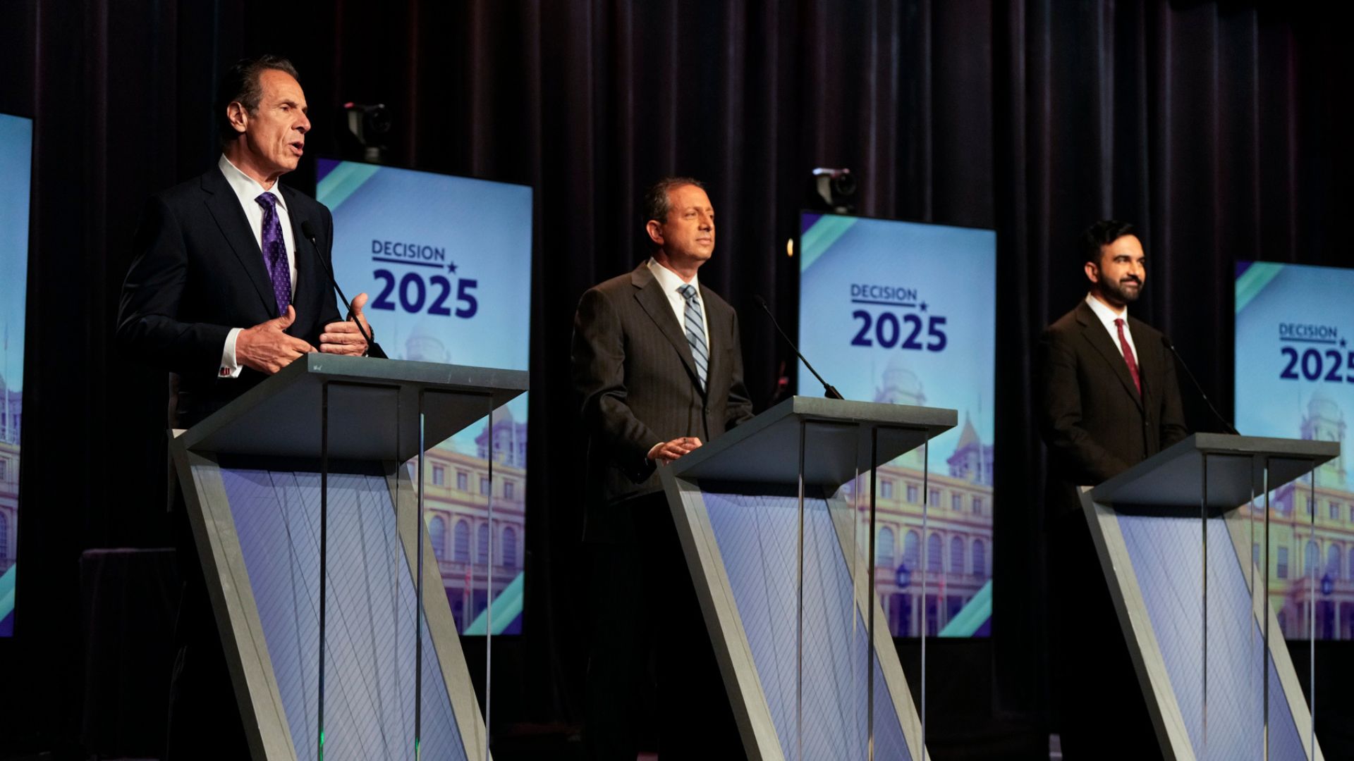 NYC mayoral candidates face off in debate, address big question: 'Who can take on Trump?'