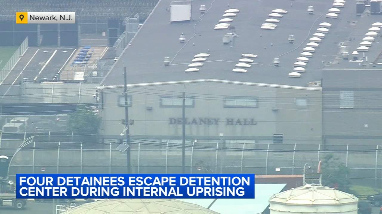 4 detainees remain unaccounted for following unrest at NJ ICE facility