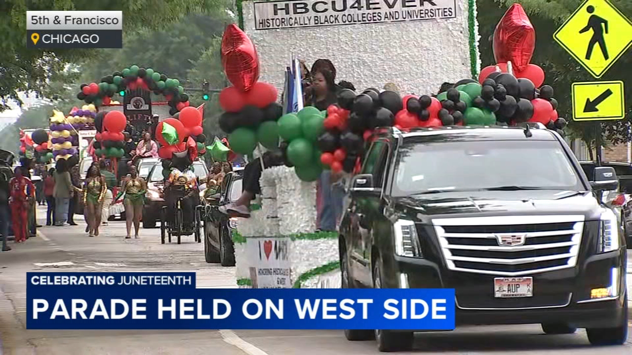 Chicago commemorates Juneteenth with West Side parade