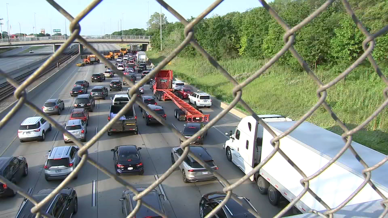 The crash happened on the Dan Ryan at 79th Street, Illinois State Police said.