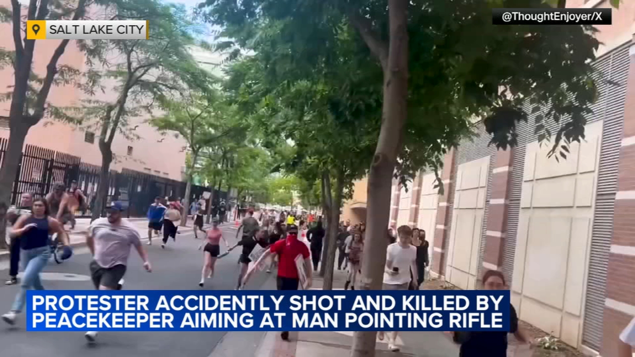 Protester shot and killed at 'No Kings' rally in Utah, police say
