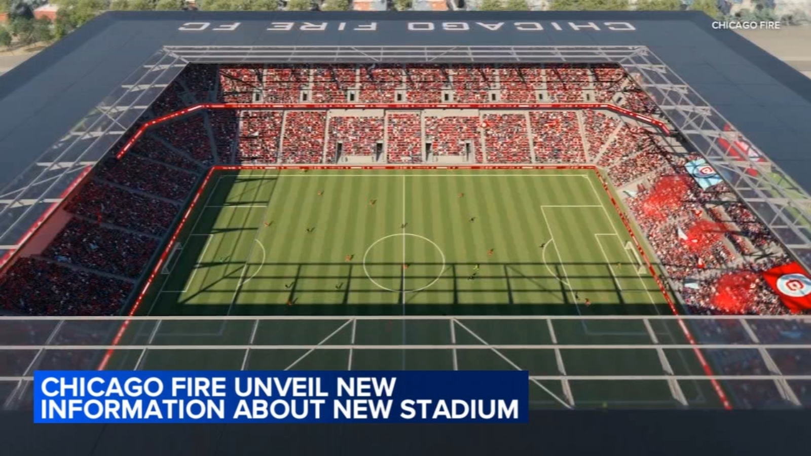Chicago Fire unveil renderings of proposed South Loop soccer stadium