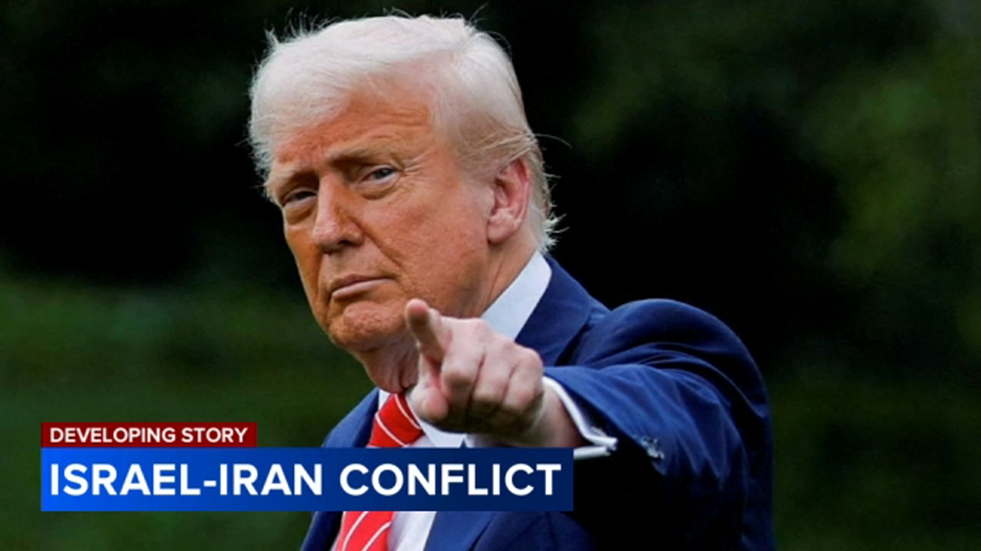 Trump meets with national security team amid Israel-Iran strikes