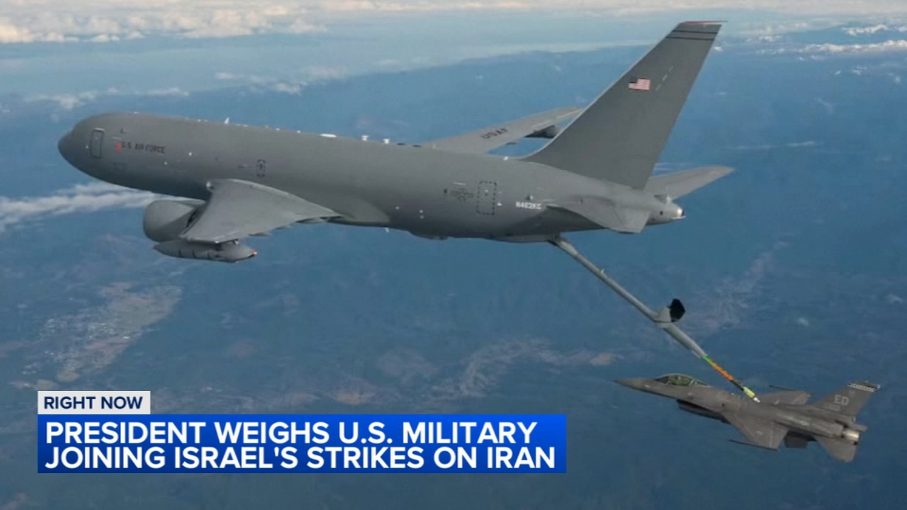 Trump weighs US military joining Israel's strikes on Iran