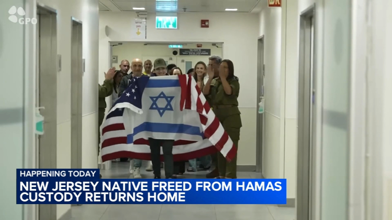NJ to welcome home freed American-Israeli hostage Edan Alexander