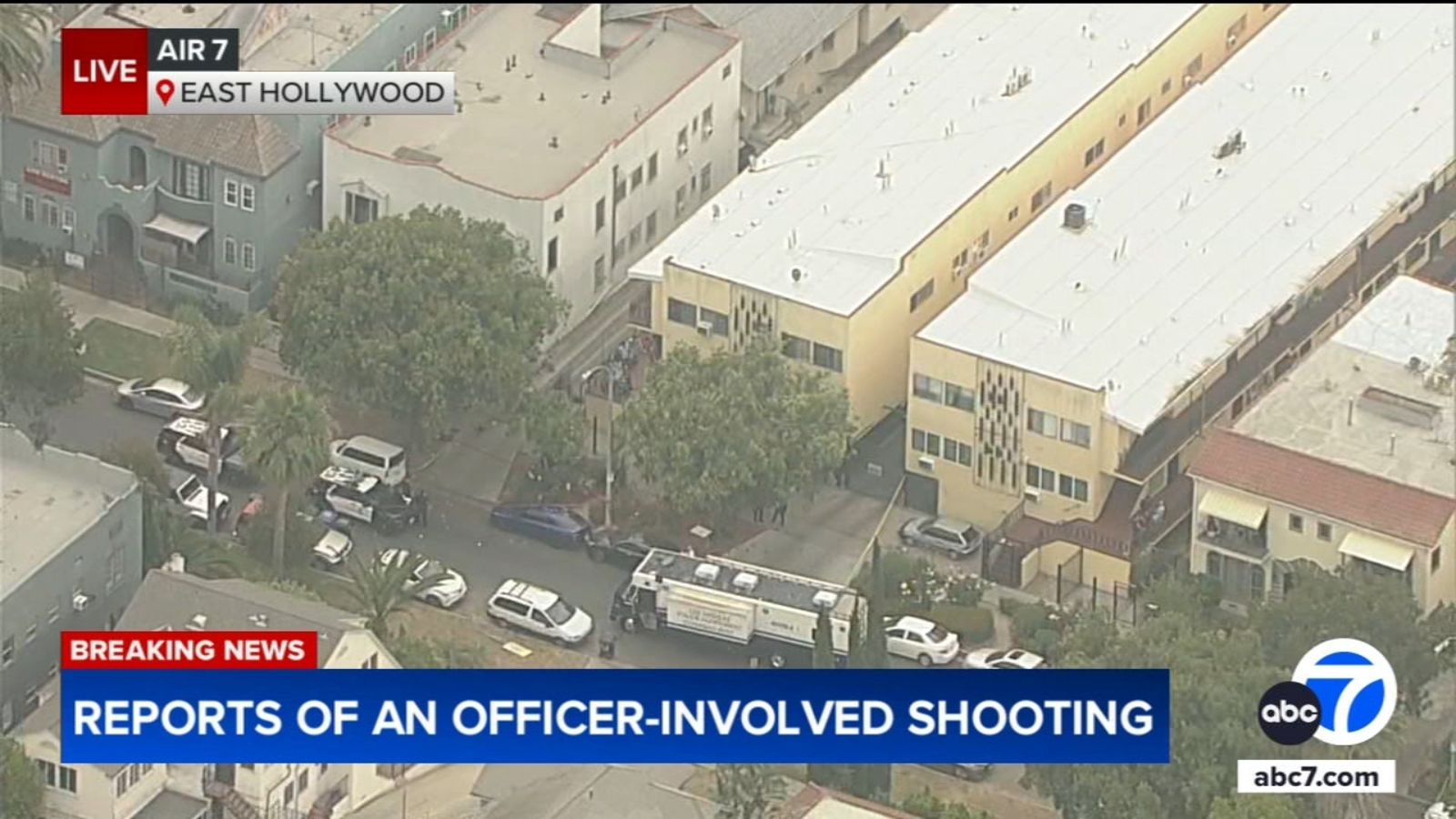 1 dead in East Hollywood police shooting; investigation underway - ABC7 ...