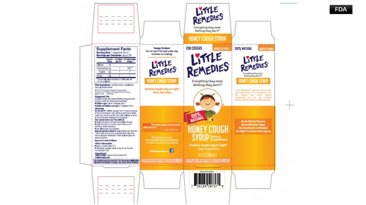 A kids cough syrup brand is under a voluntary recall due to microbial contamination.