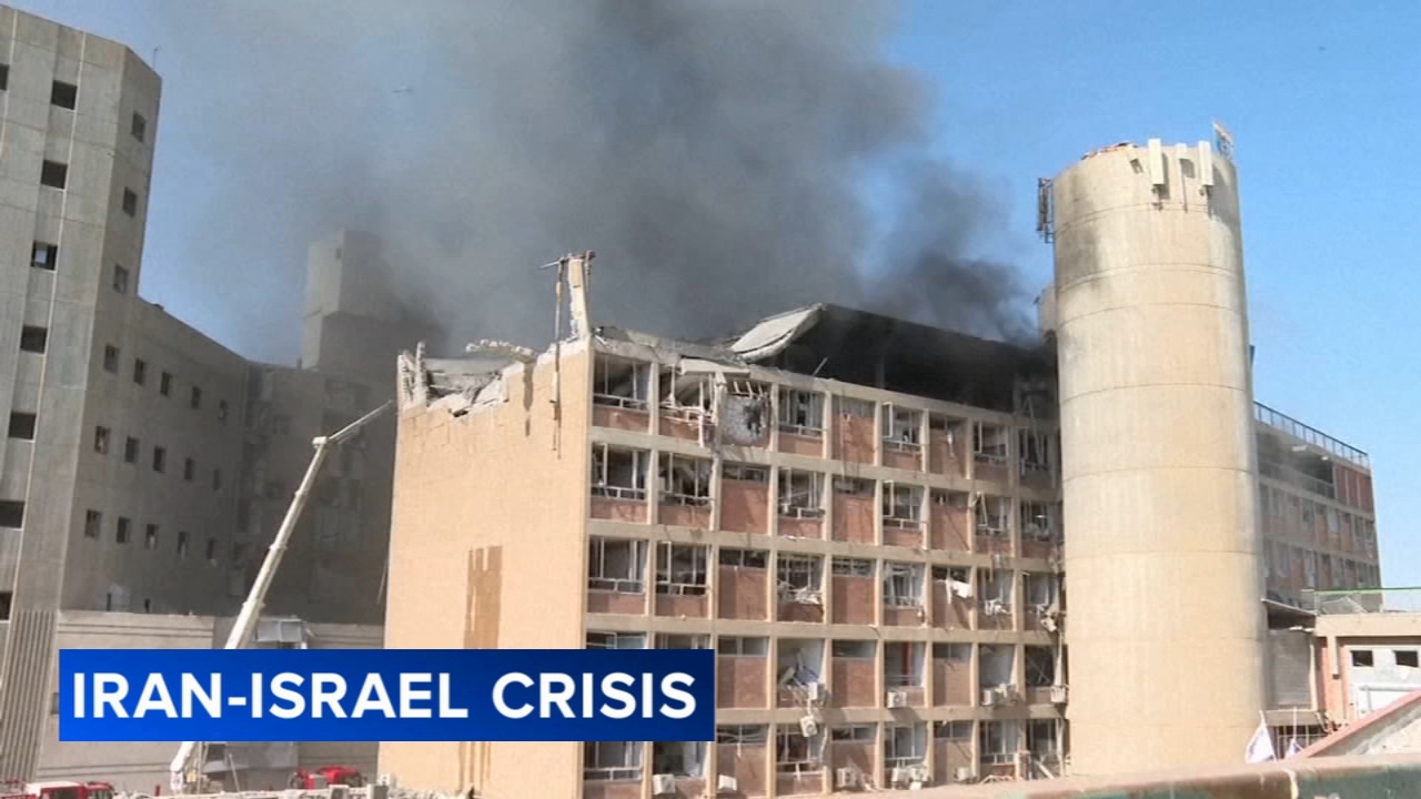 Israel threatens Iran's top leader after missiles damage hospital