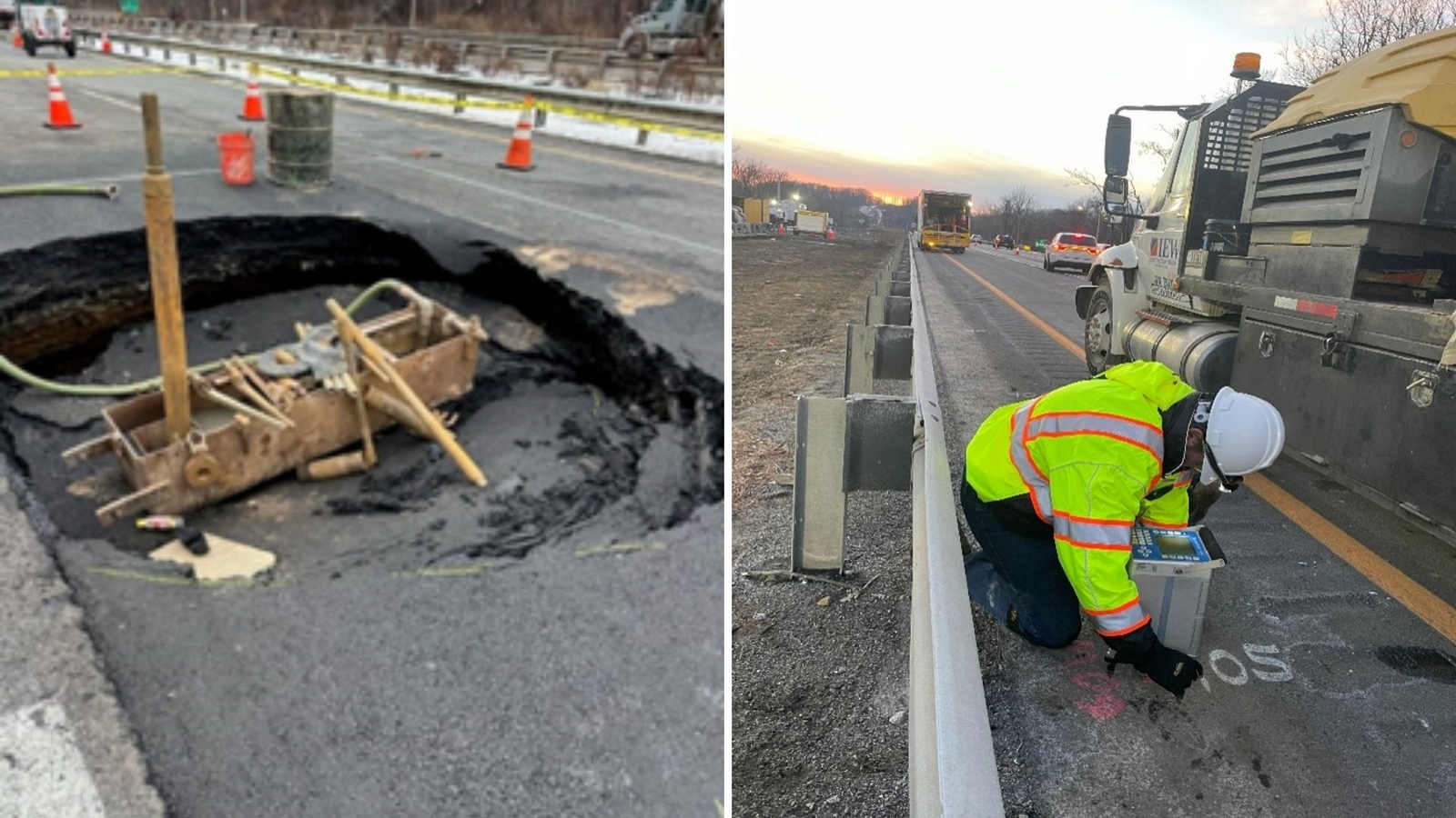 Sections of I-80 in New Jersey to fully reopen following sinkhole repairs