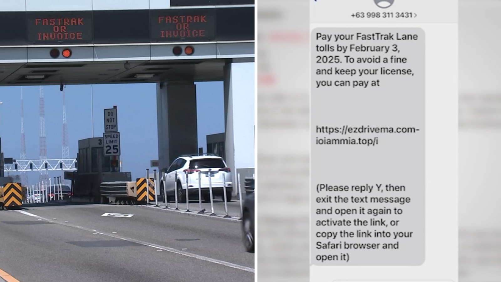 7 On Your Side: Lake County man loses over $3,300 in FasTrak texting ...