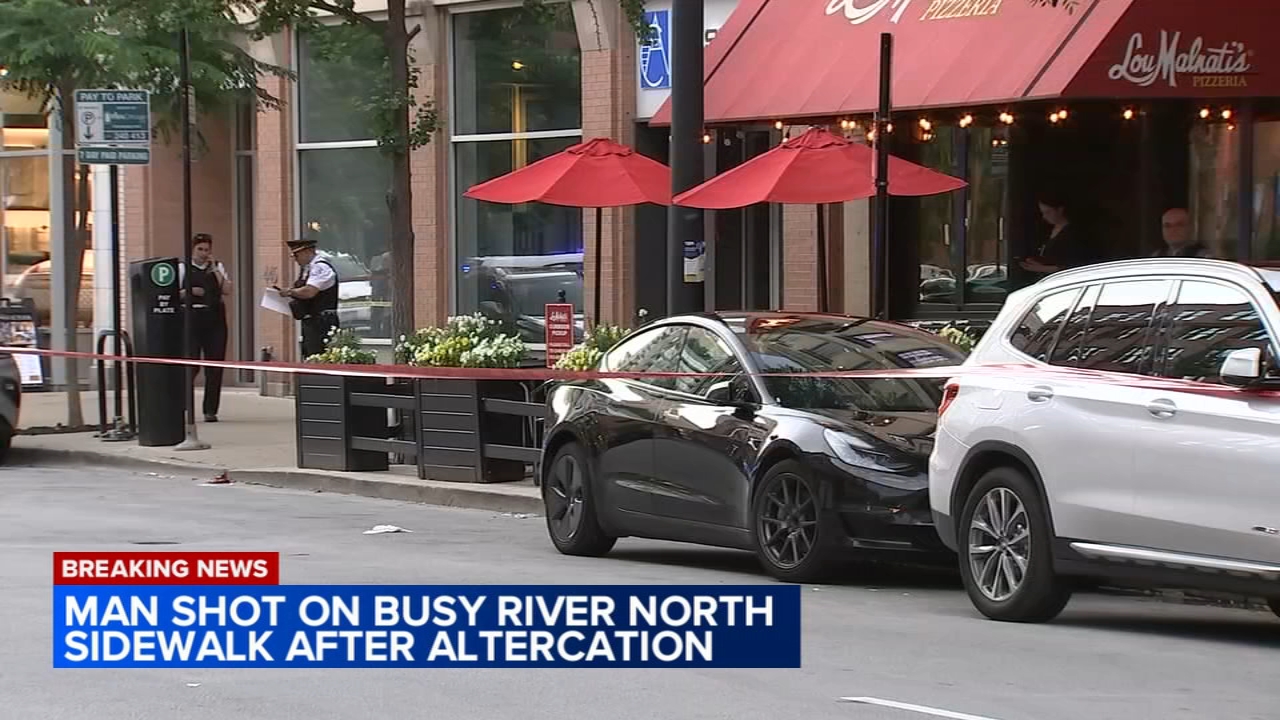 Man shot during fight on busy River North sidewalk: Chicago police