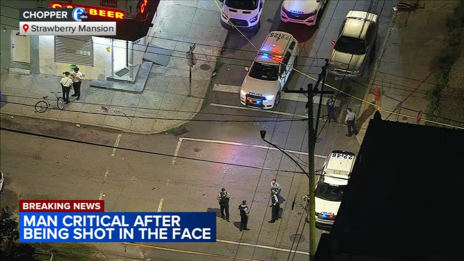 Man shot in face outside bar in Philadelphia's Strawberry Mansion ...