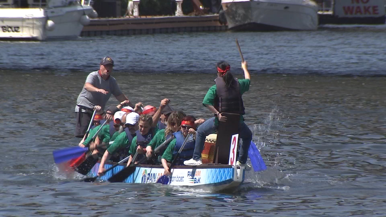 25th annual Dragon Boat Race for Literacy held in Chinatown