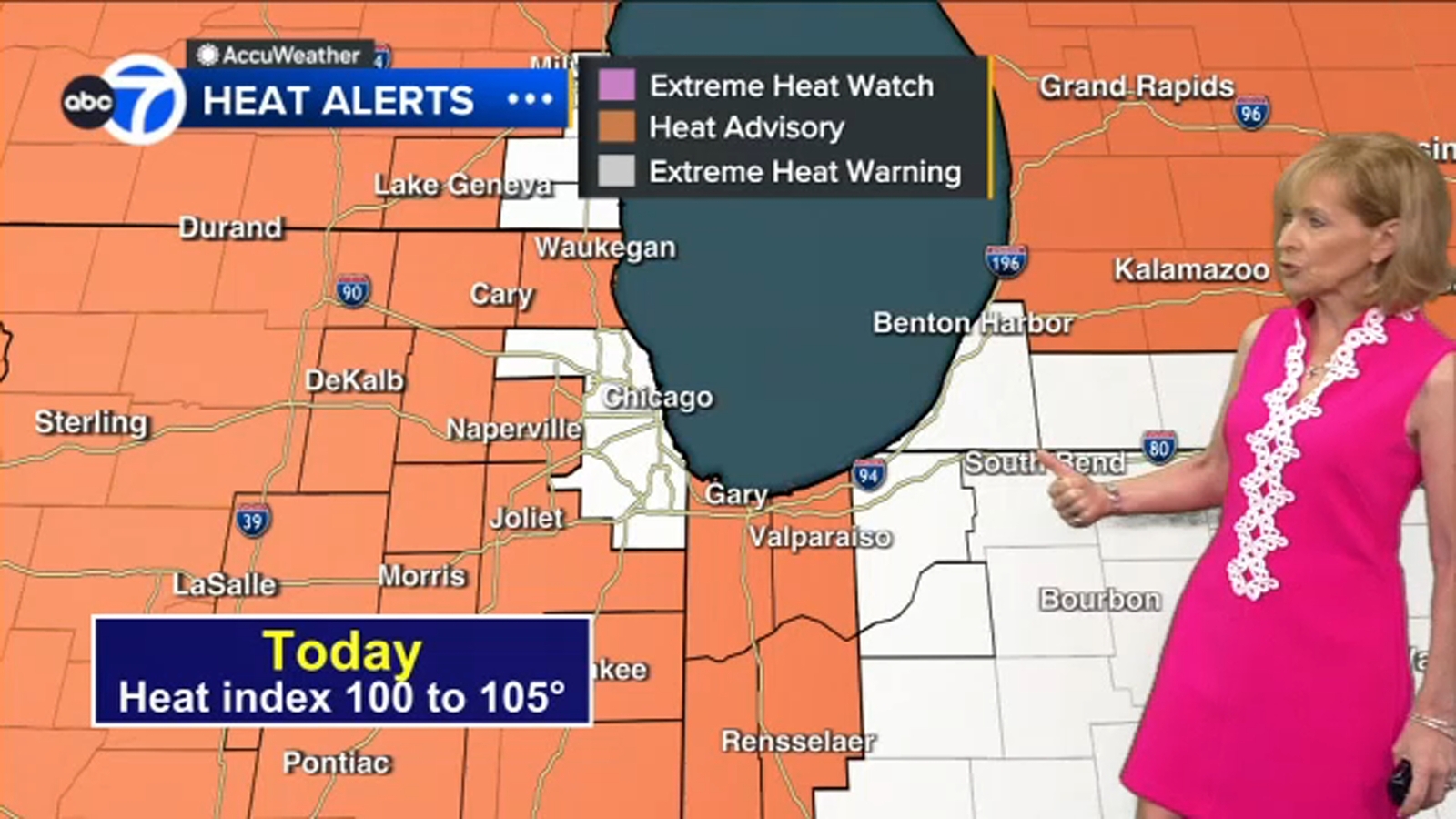 Chicago weather forecast: Extreme Heat Warning continues for Cook ...