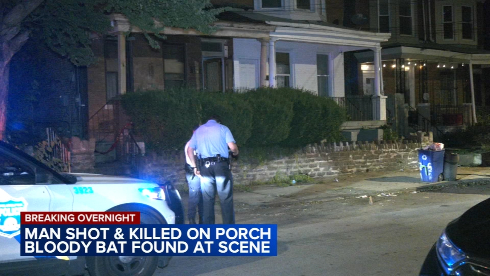 Man fatally shot on porch in Philadelphia's Germantown section; bloody ...