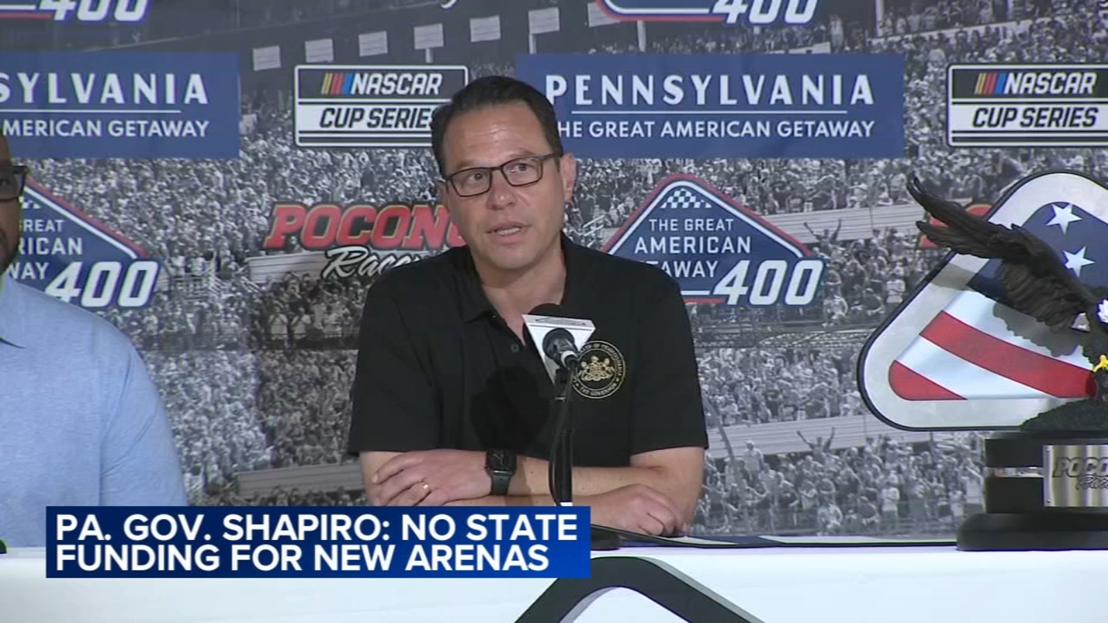 State will not provide funding for new arenas, Pennsylvania Governor Josh Shapiro says