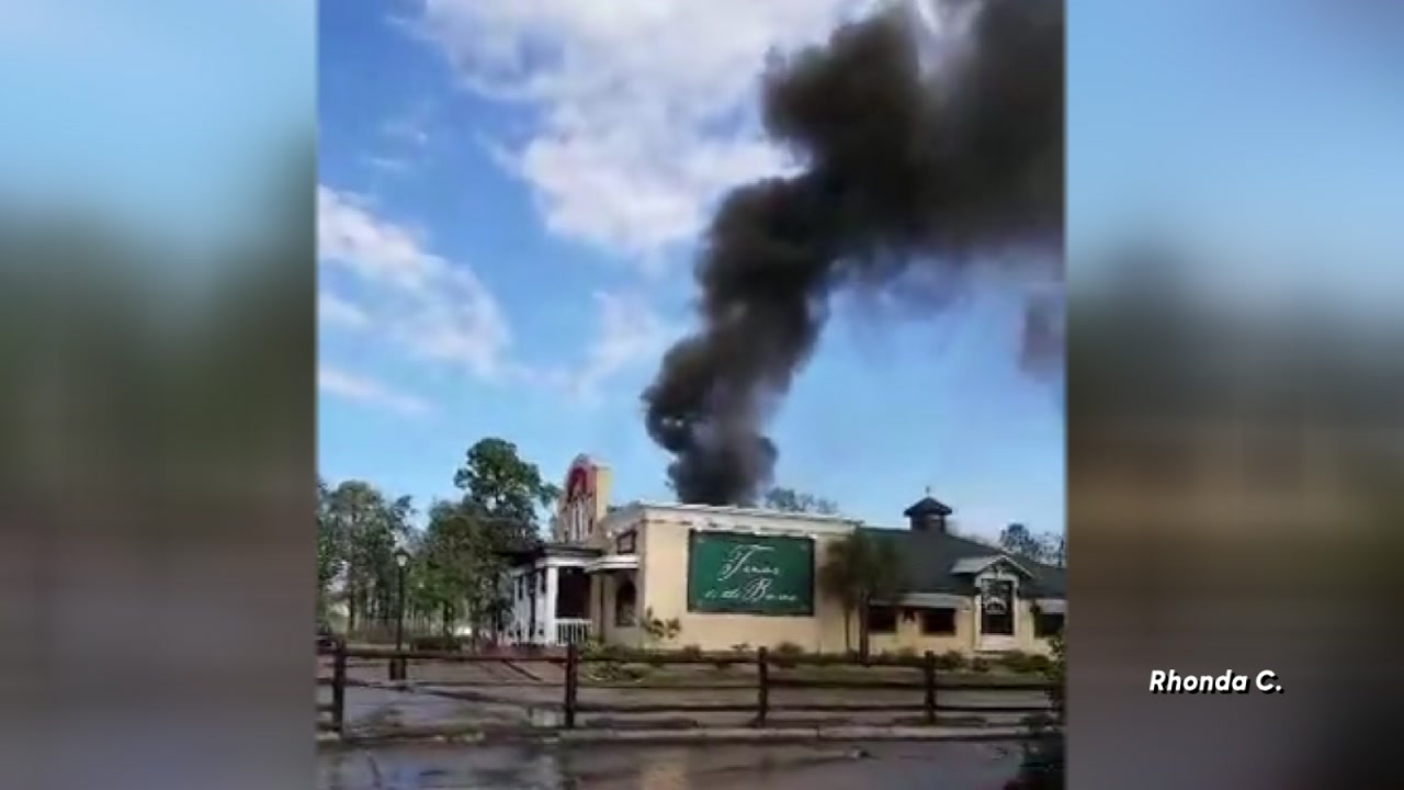 Fire breaks out at Saltgrass Steakhouse in Conroe