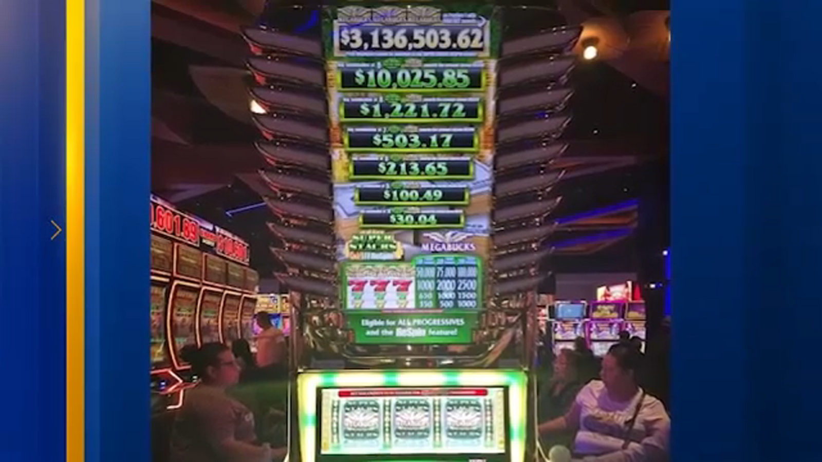 Major Gambling Jackpots Won Across the U.S.