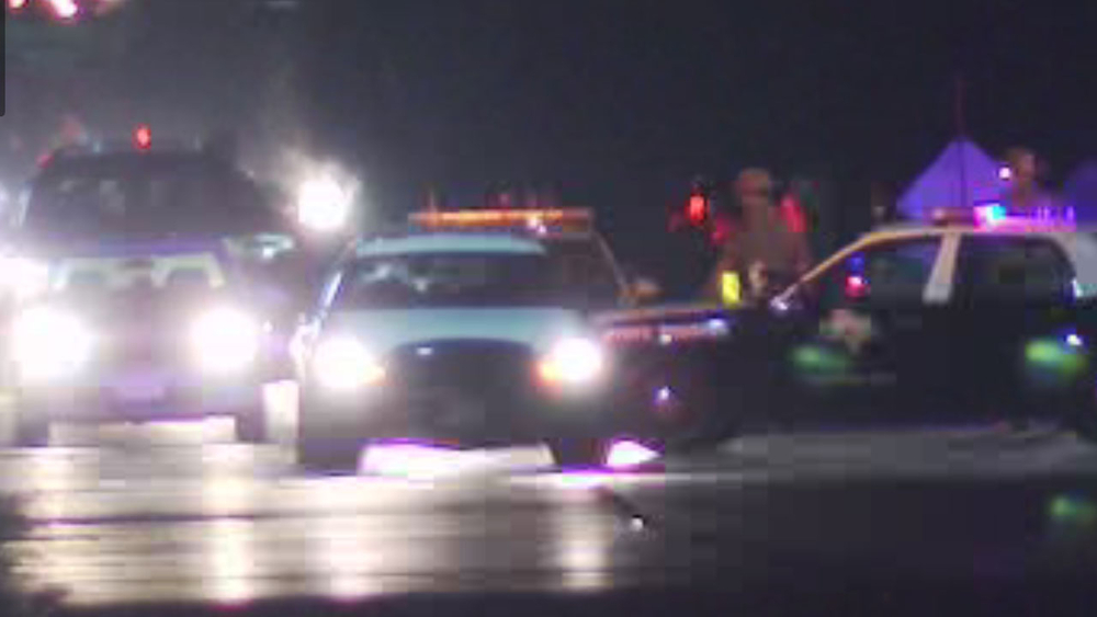 Manhunt underway for home invasion suspects