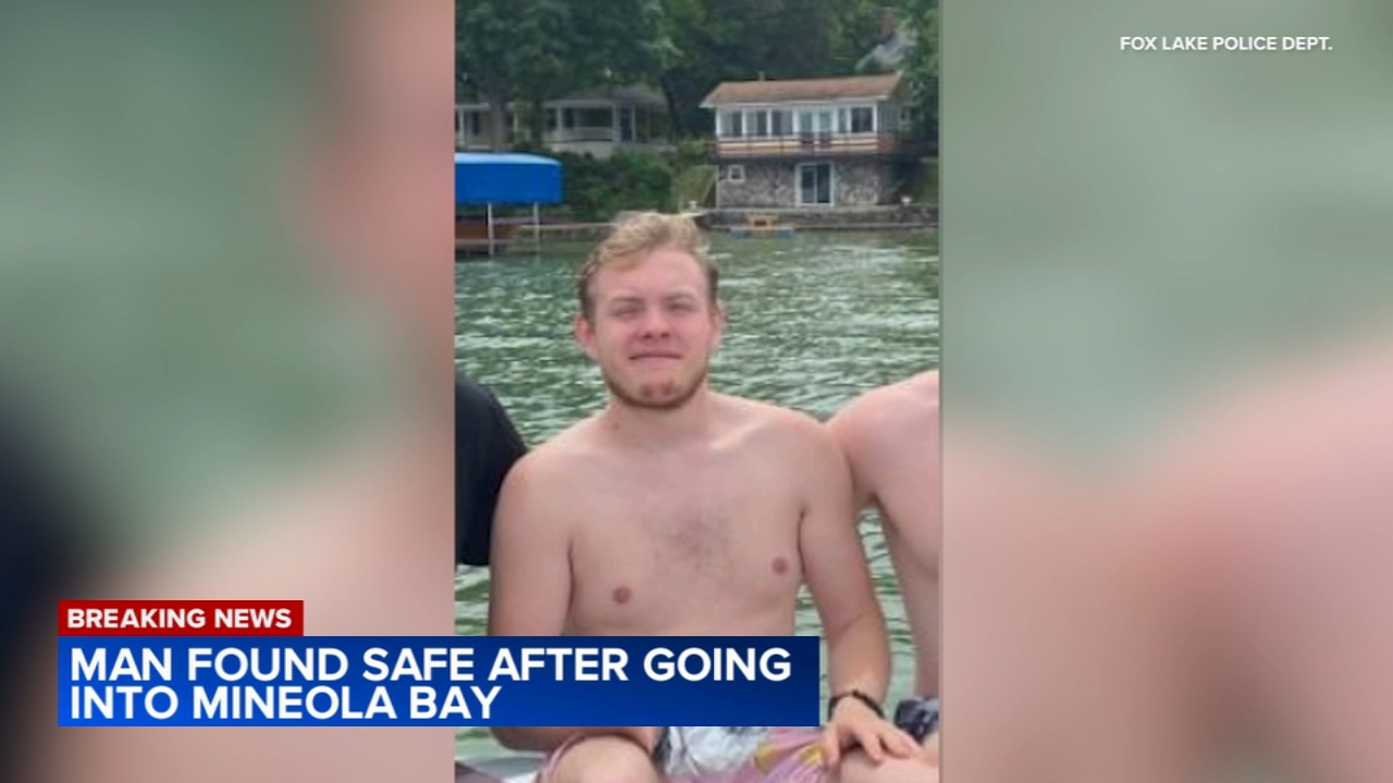 Missing man found safe after search in Fox Lake