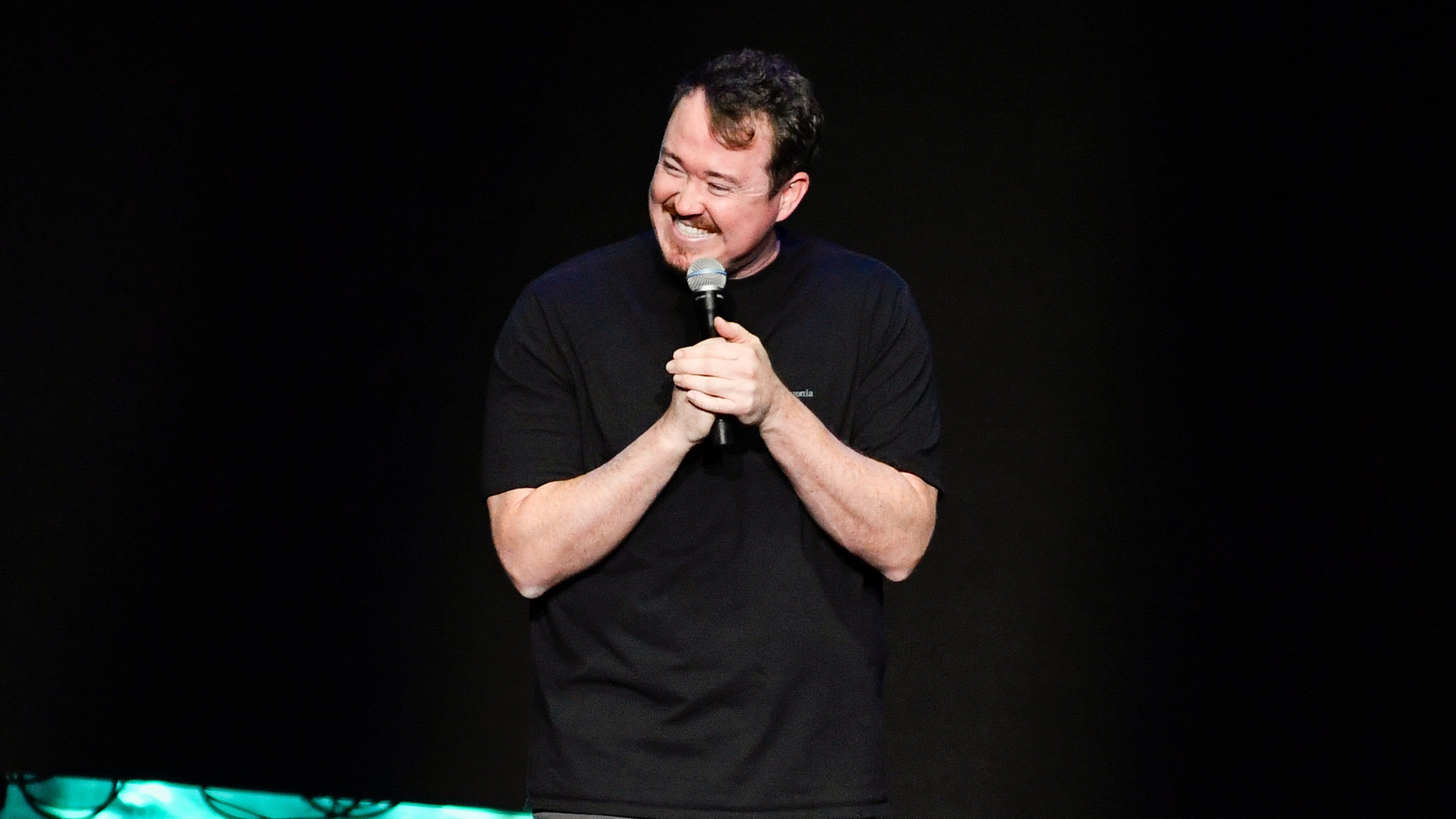 Shane Gillis performs at Madison Square Garden during Dave Chappelle's 50th birthday celebration shows on Tuesday, Aug. 22, 2023, in New York.
