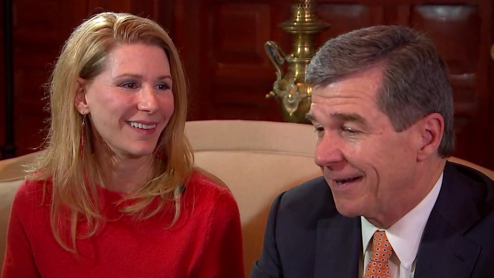 ABC11's Tisha Powell sits down with Gov. Roy Cooper and first lady Kristen Cooper