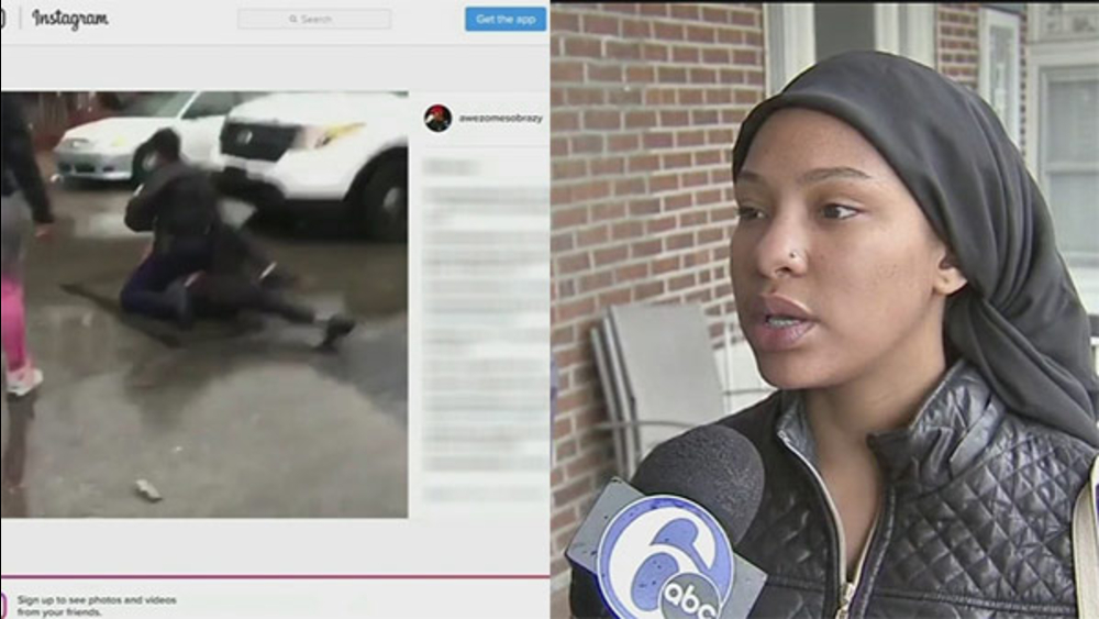 Teen seen in viral cop video speaks to Action News