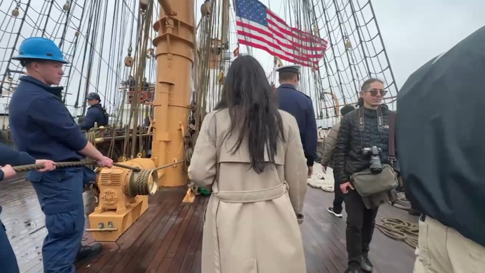 America's tallest ship returns to SF for 1st time since 2008, docking at Pier 17 for weekend