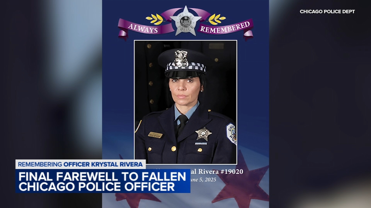 Friends, family gather for CPD Officer Krystal Rivera's funeral