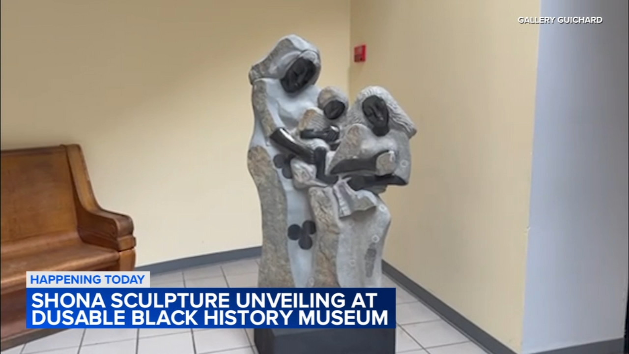 

New sculpture 'Collective Responsibility' unveiled at DuSable Museum