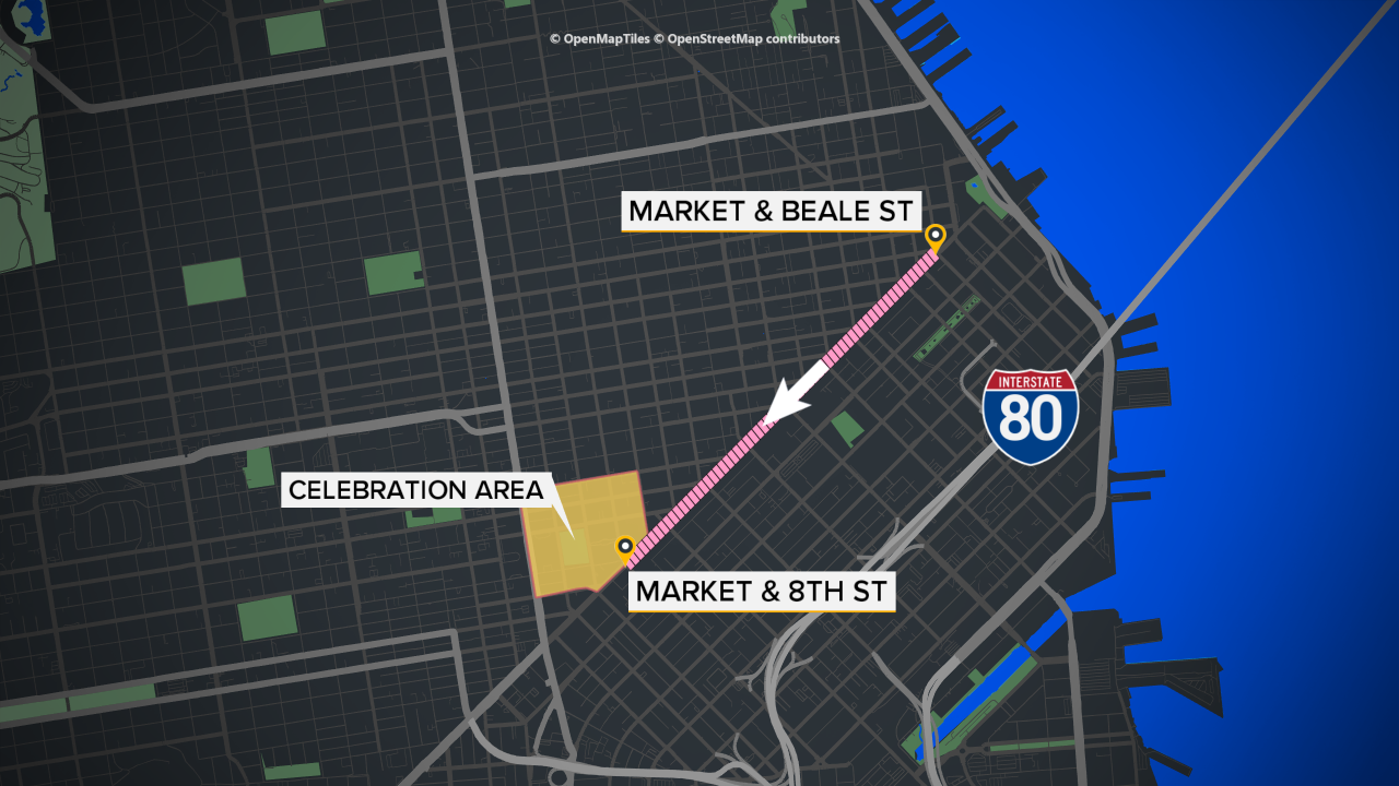 EXCLUSIVE Watch 2025 San Francisco Pride Parade On ABC7 ABC7 San 16854990 062625 Kgo New Pride Map Img