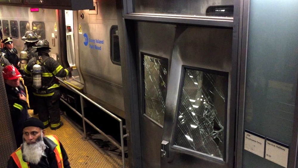 More than 100 injured in LIRR train crash at Atlantic Terminal