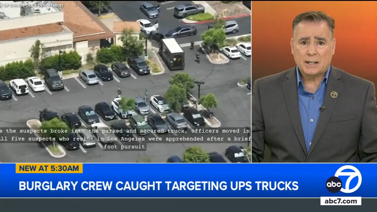 Police bust burglary ring targeting UPS trucks across IE