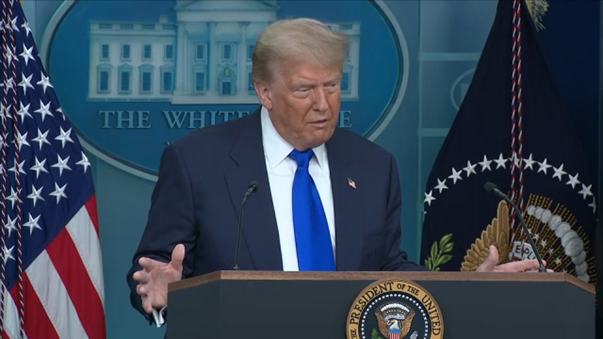 President Trump speaks following U.S. Supreme Court ruling on birthright citizenship order