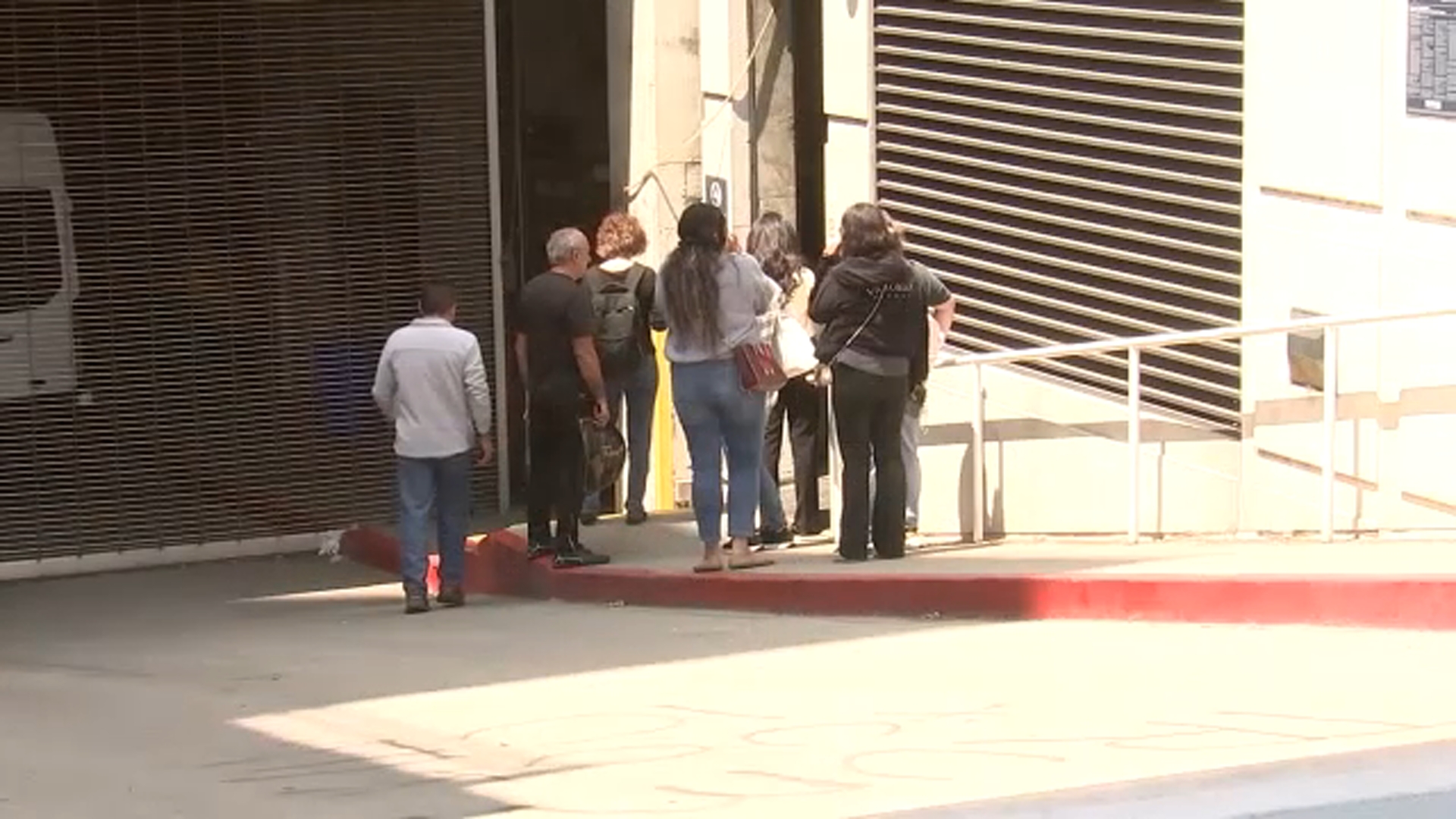 Families say DTLA immigration custody facility conditions are 'cruel'