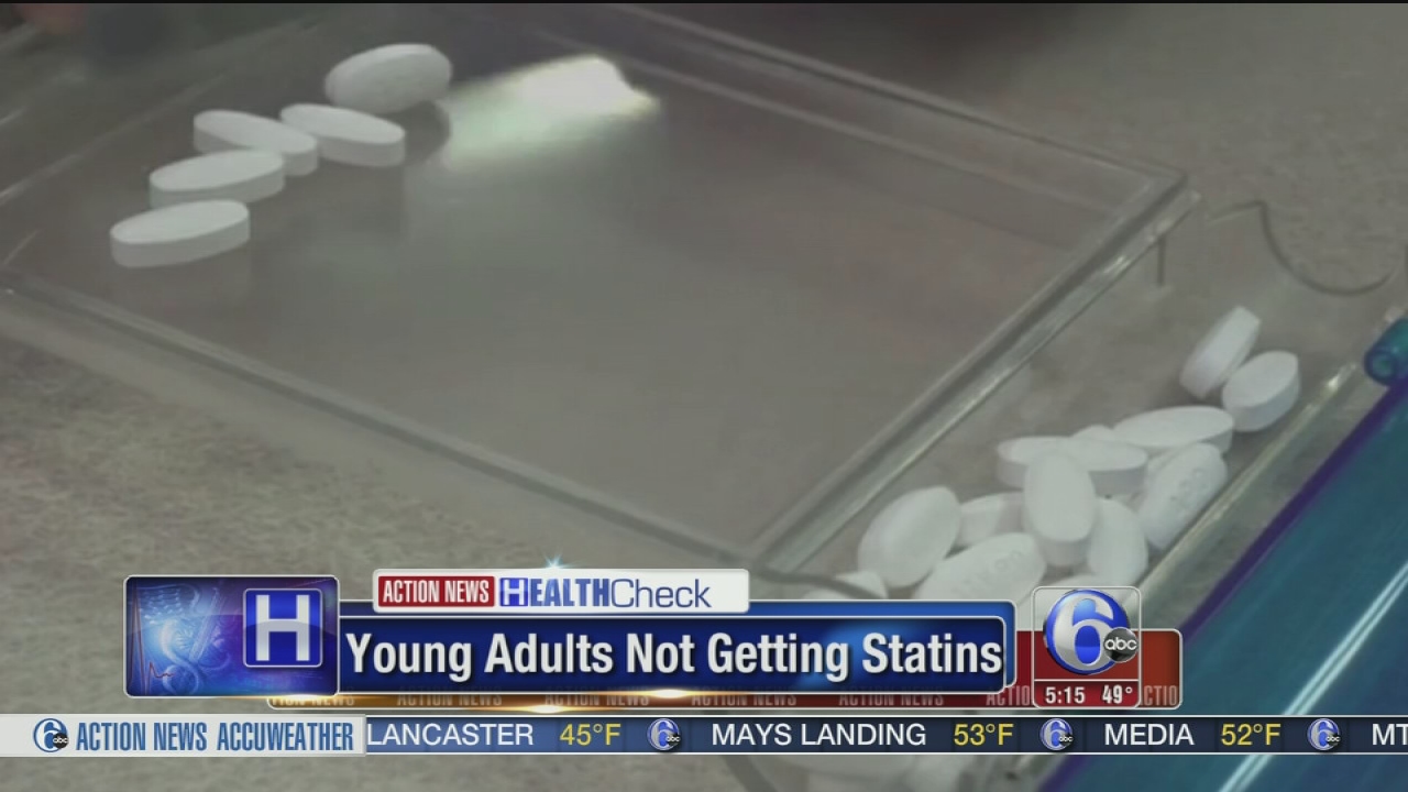 Young adults not getting heart-saving statins