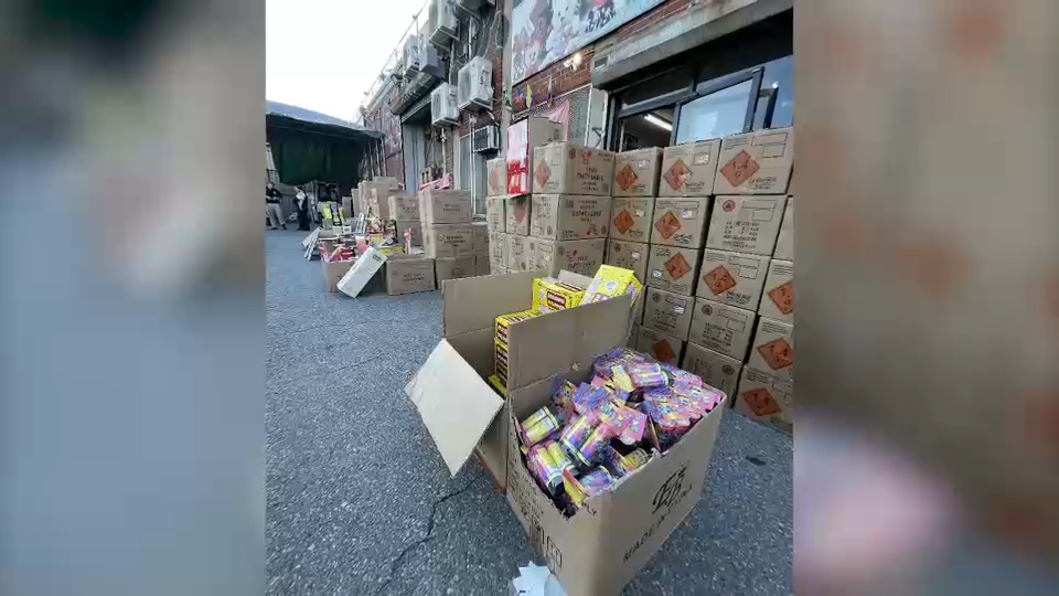 More than 1,000 illegal fireworks seized from Brooklyn warehouse