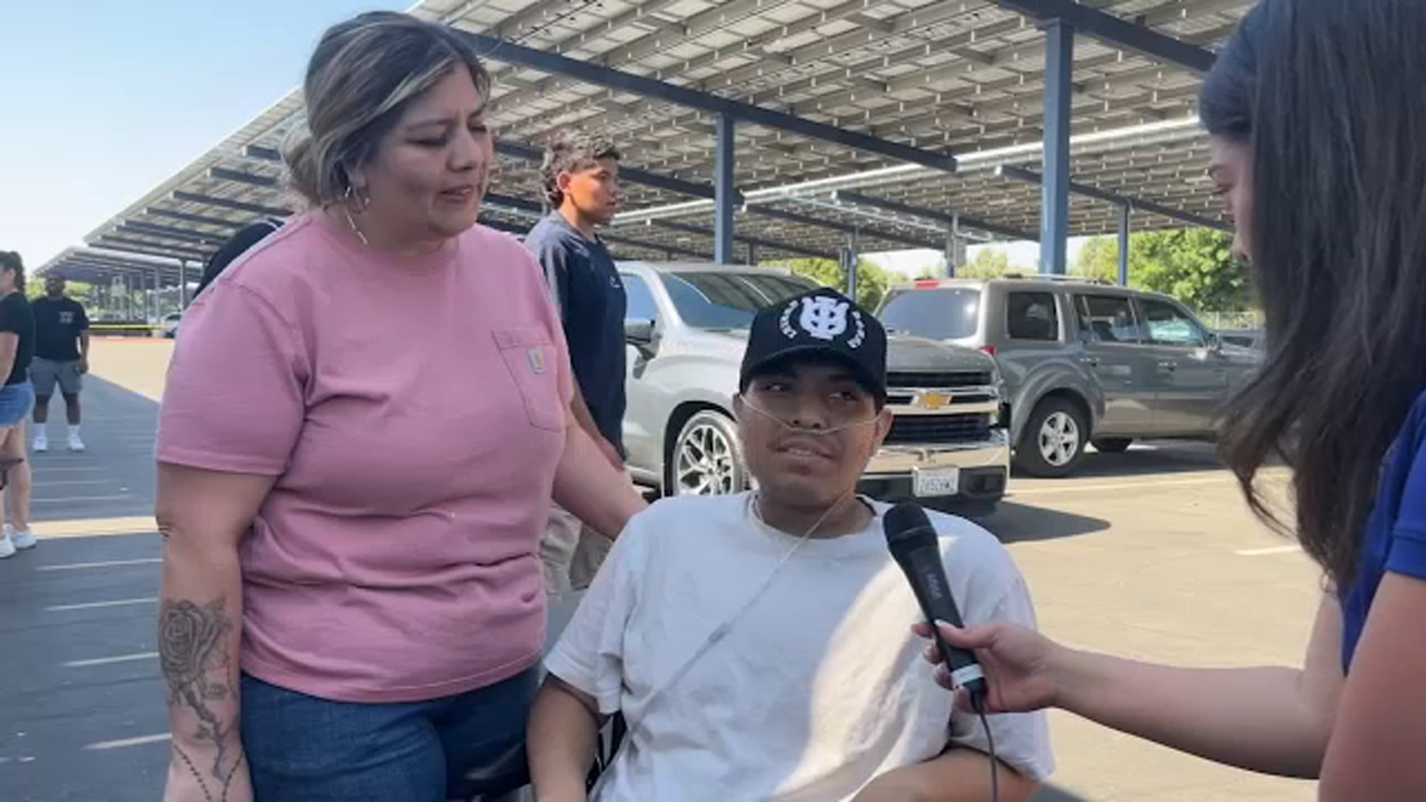 Community rallies around Fresno teen battling rare cancer